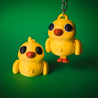 Mô hình Flexi Chick - Chú gà con linh hoạt đáng yêu