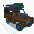 Bộ vỏ Land Rover Series 2 cho khung gầm WPL C24/C14 - File in 3D - Thumbnail 1