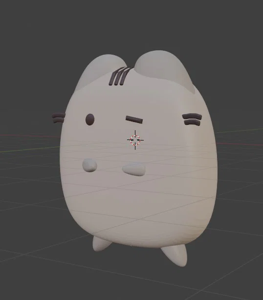 Mô hình mèo béo Pusheen dễ thương - File in 3D chất lượng cao - Image 1