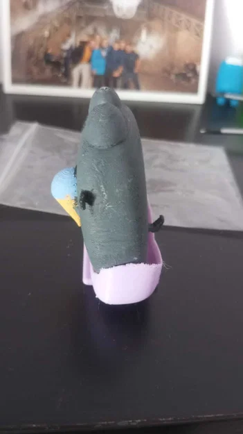 Mô hình 3D mèo Pusheen ăn kem xinh xắn - Image 4