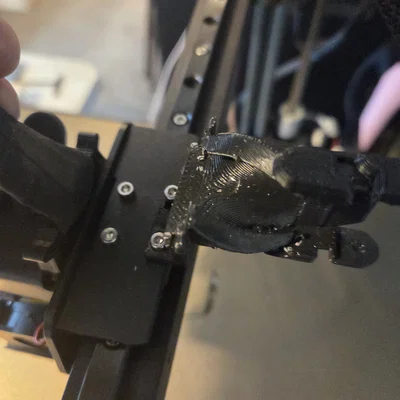 Ngàm gắn xích cáp Neptune 4 Max cho bộ TBStron linear rail extruder