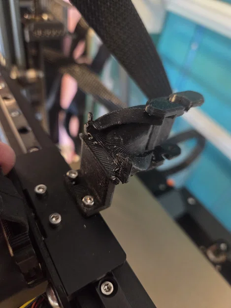 Ngàm gắn xích cáp Neptune 4 Max cho bộ TBStron linear rail extruder - Image 2