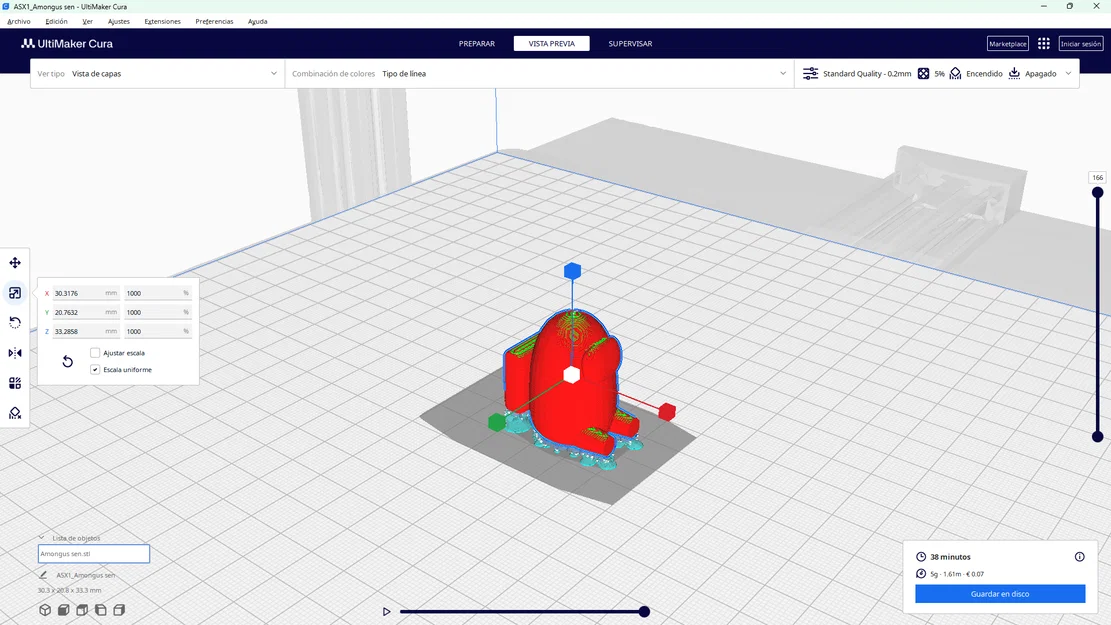 Mô hình Among Us dẻo – Đồ chơi giảm căng thẳng cực vui - Image 3