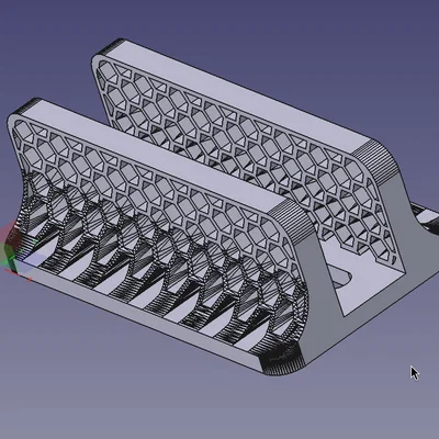 Giá đỡ Laptop 28mm (Remix cho Dell G3) - Thiết kế tinh tế, gọn gàng