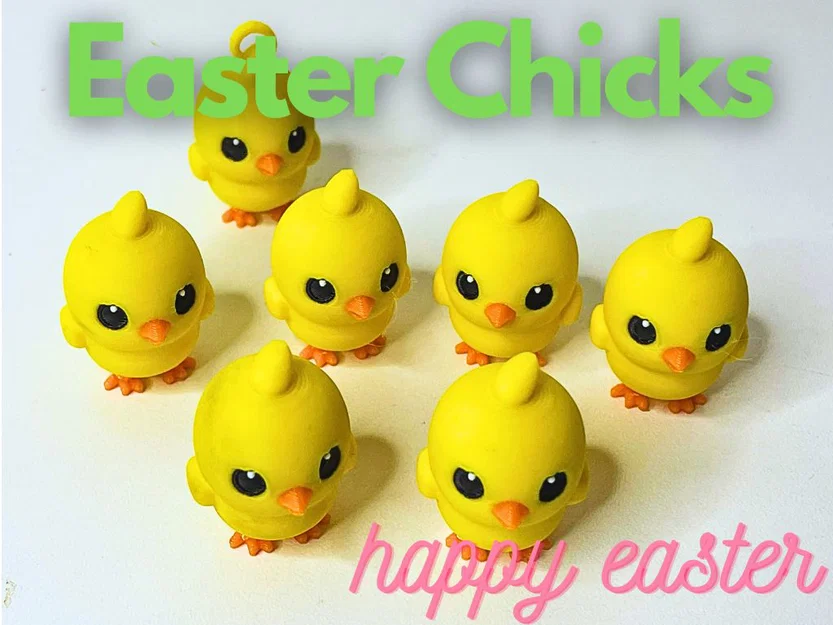 Mô hình Gà con Phục sinh đáng yêu - Image 1