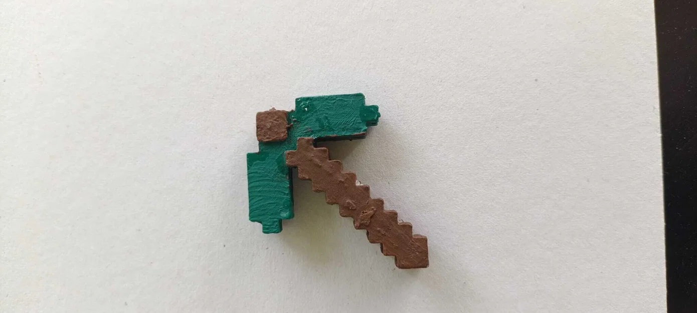 Mô hình Cúp Minecraft (Pickaxe) độc đáo in 3D - Image 2
