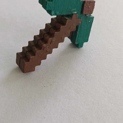 Mô hình Cúp Minecraft (Pickaxe) độc đáo in 3D