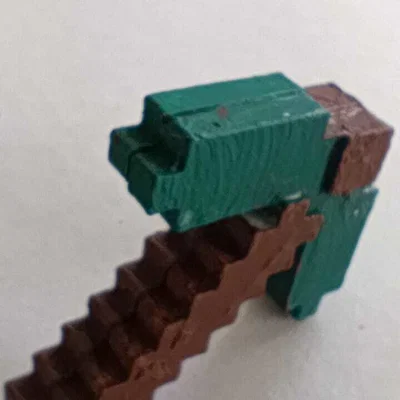 Mô hình Cúp Minecraft (Pickaxe) độc đáo in 3D