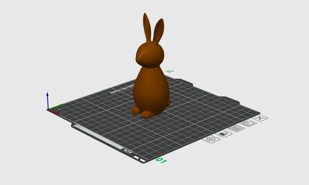 Thỏ Tối Giản – Đồ Trang Trí Hiện Đại (Dễ in, Không cần Support) - Image 3