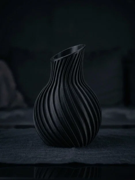 Bình hoa 3D phong cách Japandi tối giản đầy tinh tế - Image 4