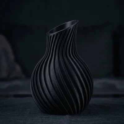 Bình hoa 3D phong cách Japandi tối giản đầy tinh tế