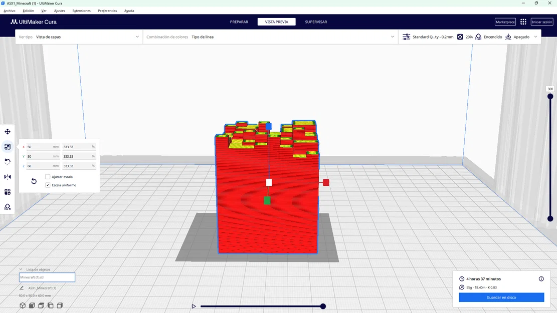 Mô hình khối đất Minecraft (Minecraft ground cube) - Trang trí bàn làm việc - Image 3