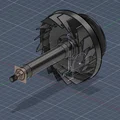 Mô hình 3D Tua bin RC cho động cơ phản lực - Thumbnail 3