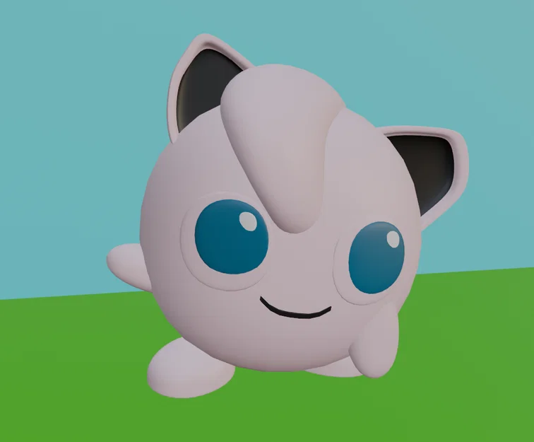Mô hình Jigglypuff Pokemon in 3D: Hướng dẫn in và trang trí - Image 2