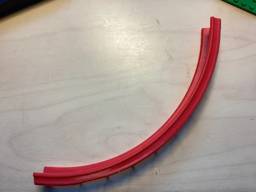 Khúc cua đường ray tàu lượn 90° (Tương thích Lego) - Image 4