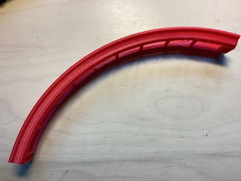 Khúc cua đường ray tàu lượn 90° (Tương thích Lego) - Image 5