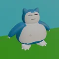 Mô hình 3D Snorlax Pokemon đáng yêu để bàn cực dễ in - Thumbnail 2