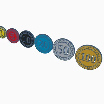 Bộ phỉnh Poker tự in 3D (Poker Chips) độc đáo và chuyên nghiệp