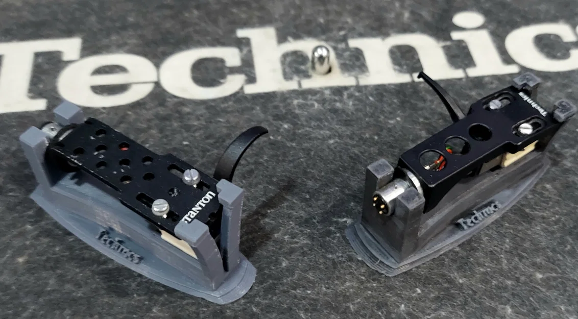 Đế trưng bày và bảo quản Headshell Cartridge Technics 1200 (in 3D) - Image 1