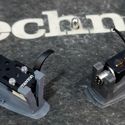Đế trưng bày và bảo quản Headshell Cartridge Technics 1200 (in 3D)