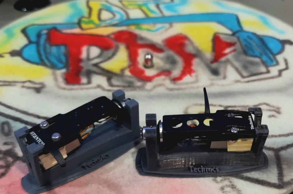 Đế trưng bày và bảo quản Headshell Cartridge Technics 1200 (in 3D) - Image 2