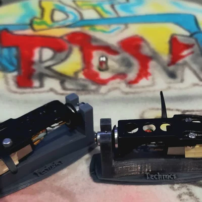 Đế trưng bày và bảo quản Headshell Cartridge Technics 1200 (in 3D)