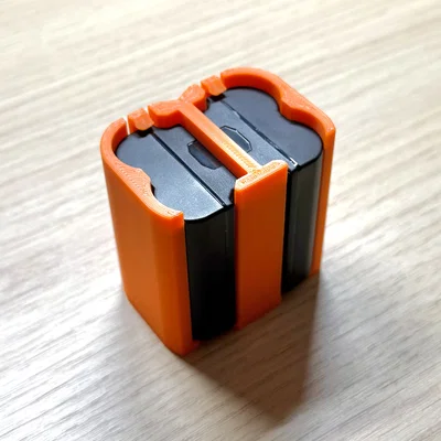 Hộp đựng pin kép cho Fujifilm NP-W235 (File in 3D)