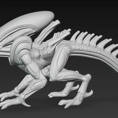Mô hình Alien 3D độc đáo dành cho người yêu thích khoa học viễn tưởng