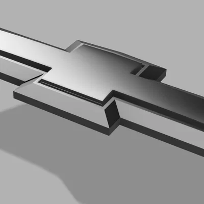 Logo Chevrolet in 3D dành cho xe Aveo và Sonic