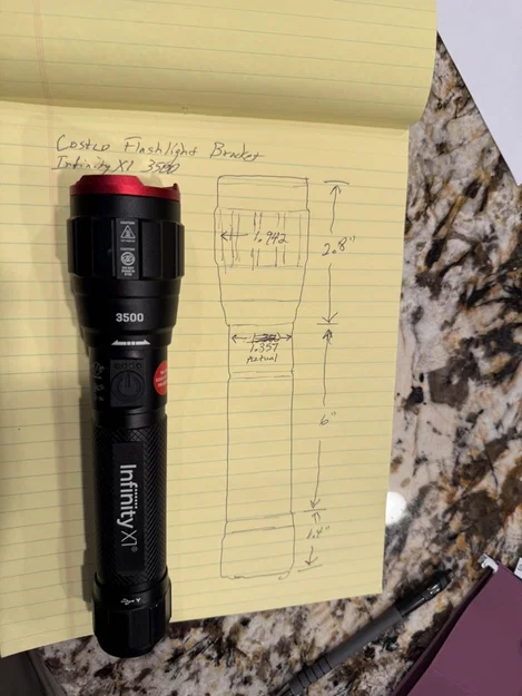 Giá treo đèn pin Costco Infinity X1 - Image 5