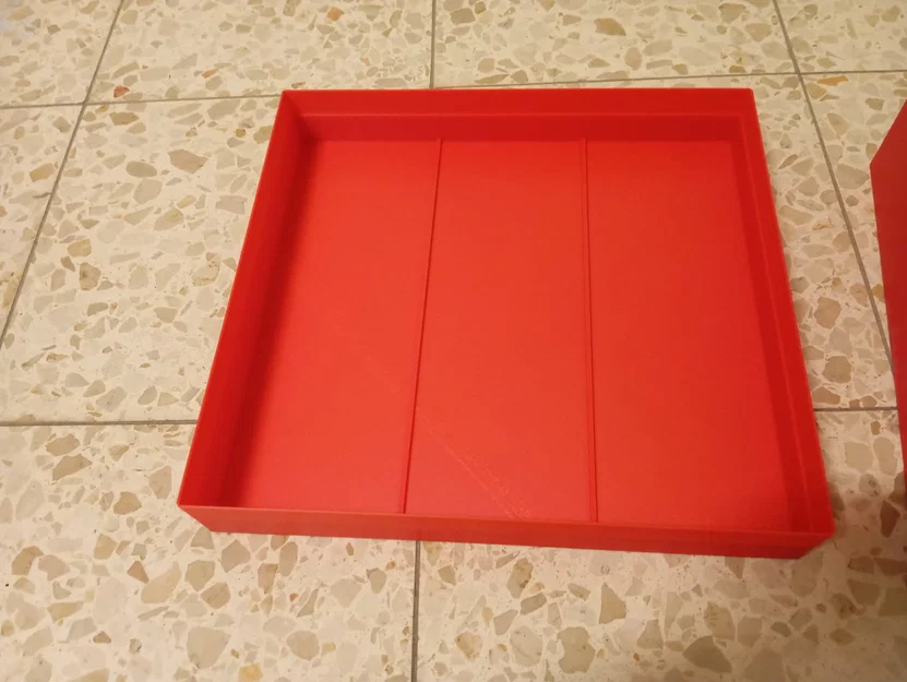 Hộp Đựng Thẻ Bài TCG - Có Nắp và Vách Ngăn - Tùy Chỉnh Parametric - Image 5