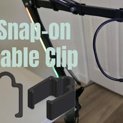 Kẹp giữ dây cáp cho cần micro Fifine (Cable Organizer)
