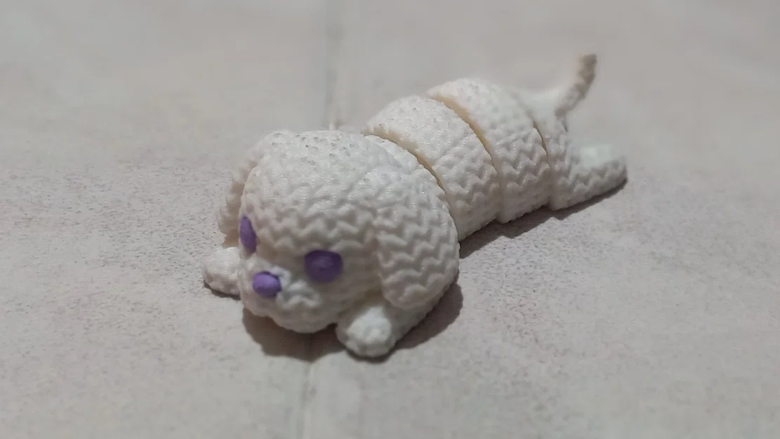 Mô hình chú chó 3D linh hoạt đáng yêu (Flexi dog) - Image 1