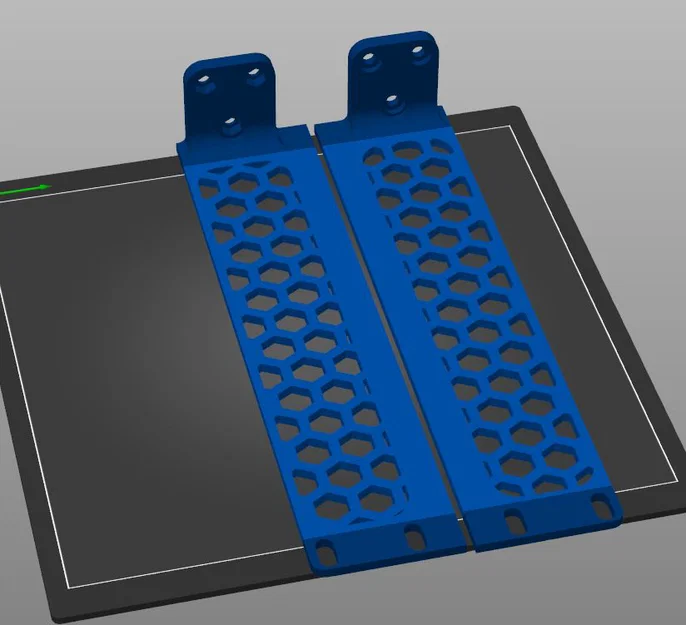 Mẫu lưới tổ ong oversized (oversized honeycomb) - Image 1