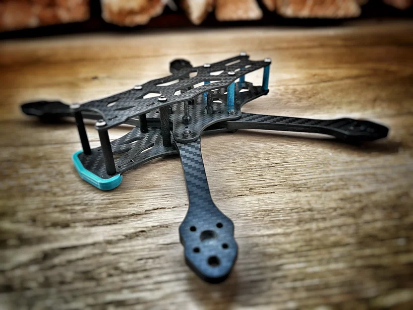 Bộ phận 3D cho FPV Frame APEX 5: Nâng cấp DJI O3 và O4 hoàn hảo - Image 1