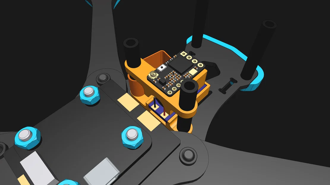 Bộ phận 3D cho FPV Frame APEX 5: Nâng cấp DJI O3 và O4 hoàn hảo - Image 5