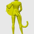 Mô hình Low-poly catgirl 2 cầm la bàn - Thumbnail 2