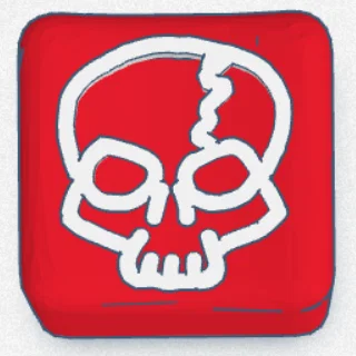 Keycap hình đầu lâu (Skull keycap)