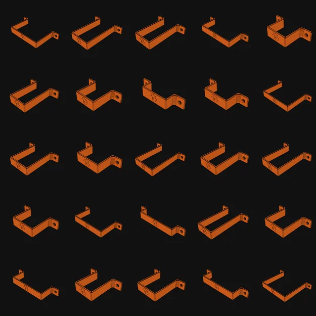 U Bracket Parametric (Mẫu giá đỡ chữ U tùy chỉnh trên OnShape) - Image 1