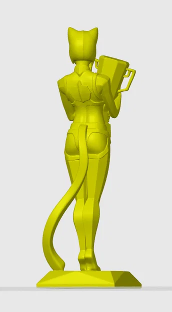 Mô hình Low-poly catgirl 4 - Image 2