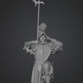 Mô hình 3D Lính gác Thụy Sĩ (Ceremonial Swiss Guard) sắc nét - Thumbnail 1