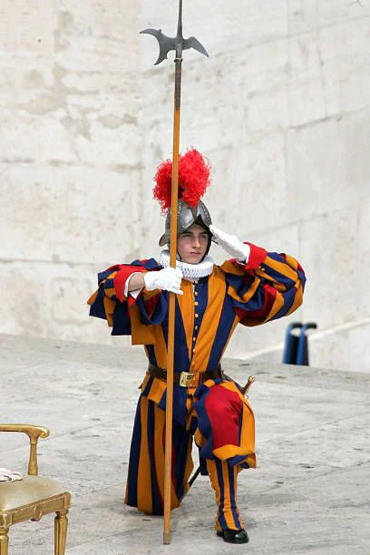 Mô hình 3D Lính gác Thụy Sĩ (Ceremonial Swiss Guard) sắc nét - Image 2