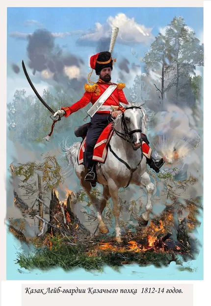 Mô hình Kỵ binh Cossack Cận vệ 1812-1814 in 3D chi tiết - Image 2