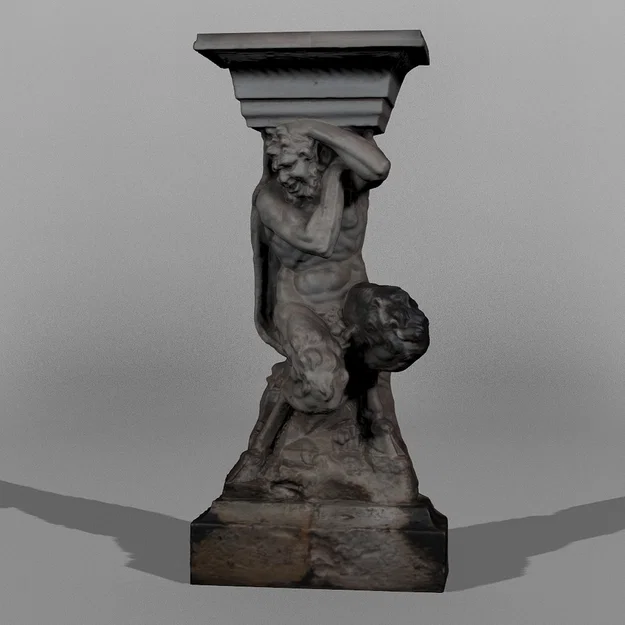 Tượng Dresden Pan 04 - Image 1