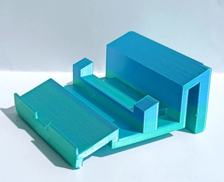 Giá đỡ điện thoại 3D để bàn gọn nhẹ, thiết kế tối giản - Image 1