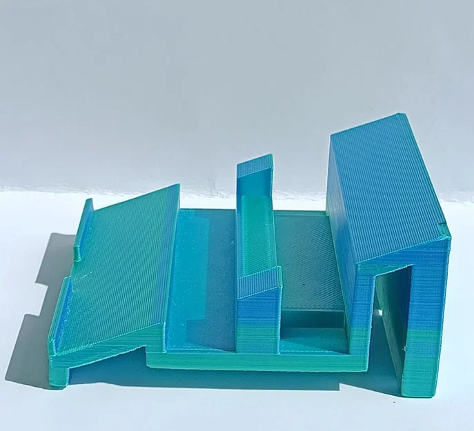 Giá đỡ điện thoại 3D để bàn gọn nhẹ, thiết kế tối giản - Image 3