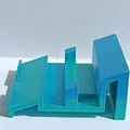 Giá đỡ điện thoại 3D để bàn gọn nhẹ, thiết kế tối giản - Thumbnail 3