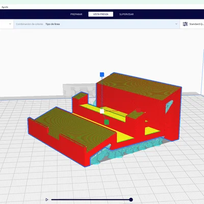 Giá đỡ điện thoại 3D để bàn gọn nhẹ, thiết kế tối giản