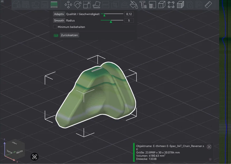 Dụng cụ hỗ trợ bảo dưỡng sên xe E*thirteen E*Spec 34T in 3D - Image 4