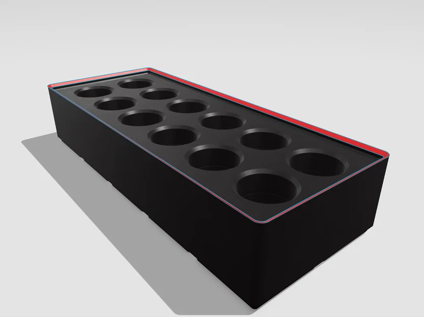 Khay đựng collet 4C chuẩn Gridfinity 2x5 - Giải pháp lưu trữ cơ khí - Image 2